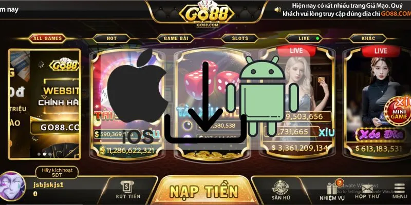 Từng bước tải Go88 trên iOS và tin cậy ứng dụng