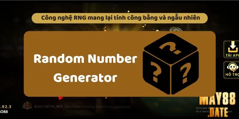 Công nghệ RNG tại May88 mang lại tính công bằng và ngẫu nhiên cho mỗi trò chơi