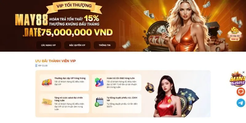 Điều kiện rút tiền về ngân hàng trên trang May88