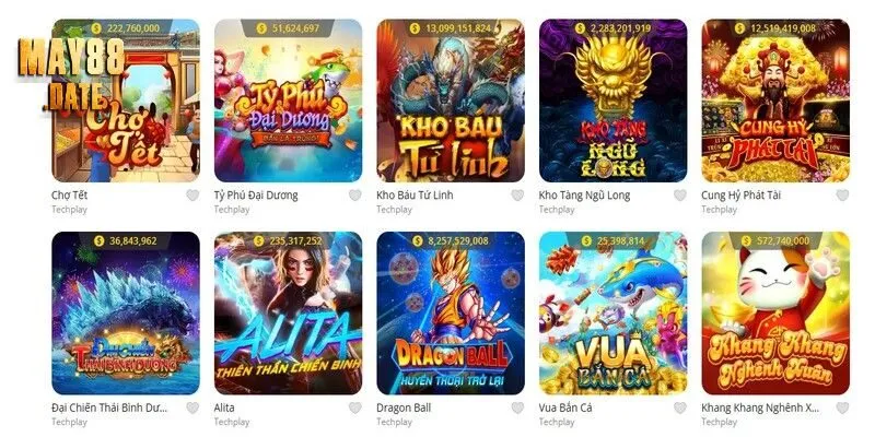 Nhiều sản phẩm game hot với số lượng đa dạng