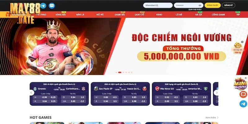 Một vài thông tin cơ bản về website giải trí online May88