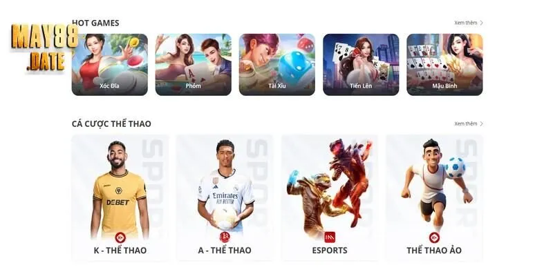 Web có giao diện thiết kế khoa học, rõ ràng